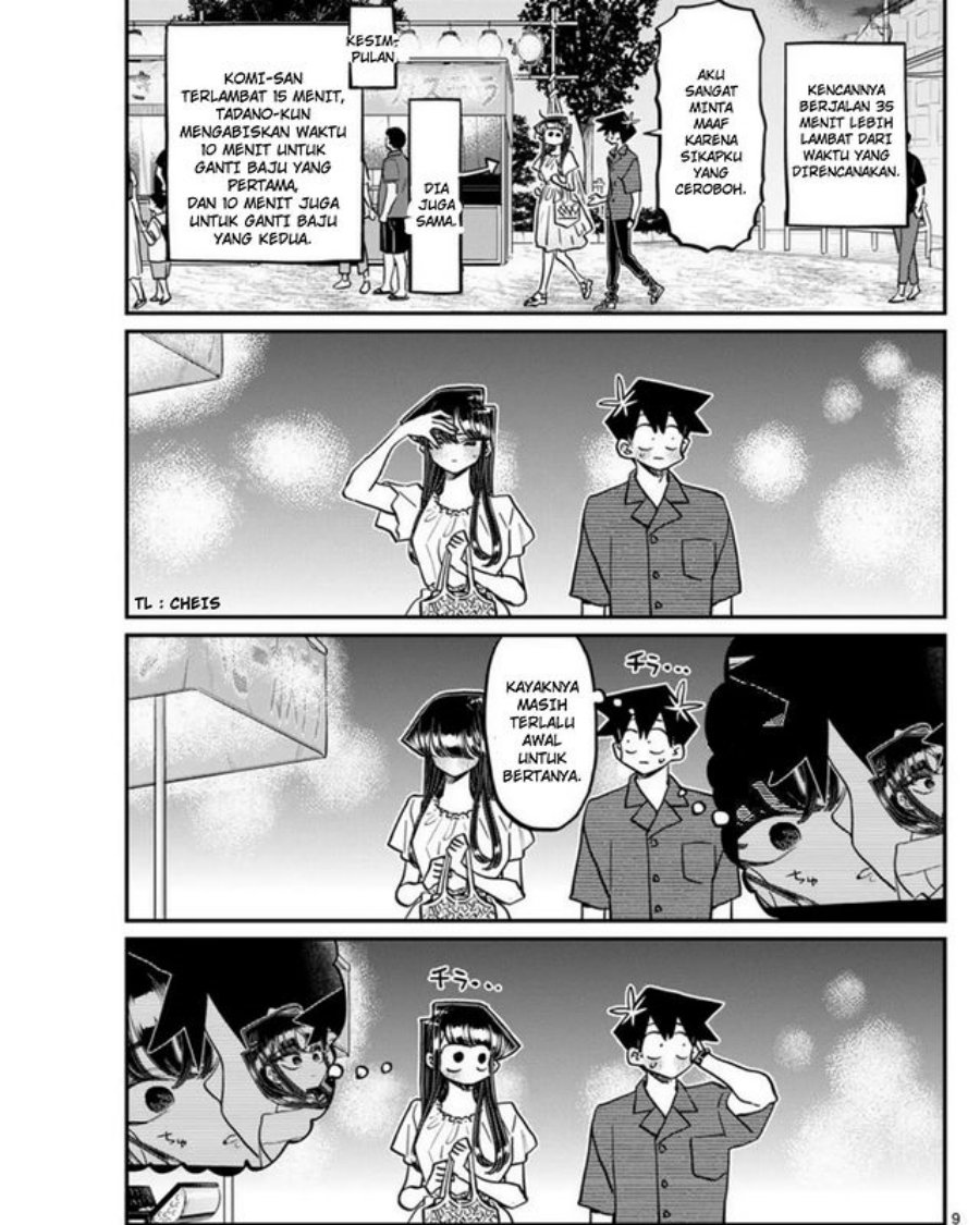 Komi-san wa Komyushou Desu Chapter 411 Gambar 9