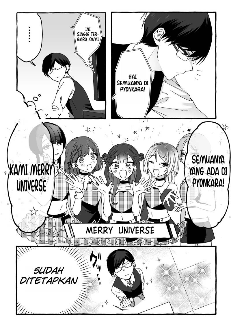 Damedol to Sekai ni Hitori Dake no Fan (Serialization) Chapter 07 Gambar 10