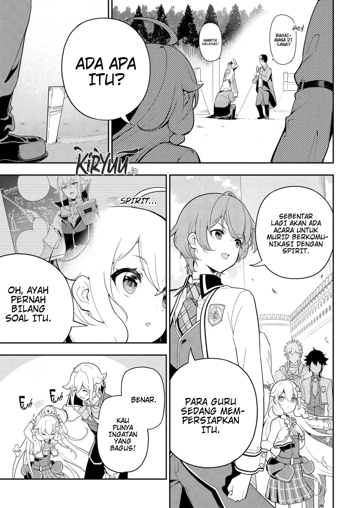 Chichi wa Eiyuu, Haha wa Seirei, Musume no Watashi wa Tenseisha Chapter 49 Gambar 3
