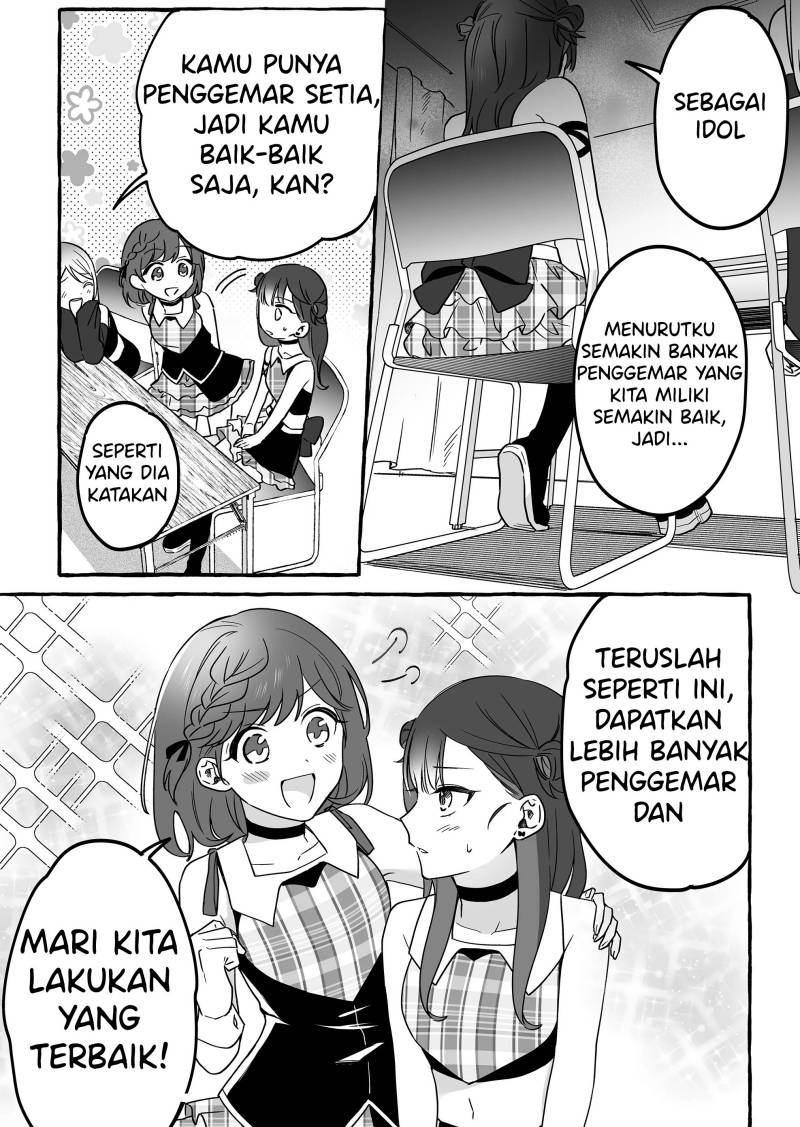 Damedol to Sekai ni Hitori Dake no Fan (Serialization) Chapter 08 Gambar 10
