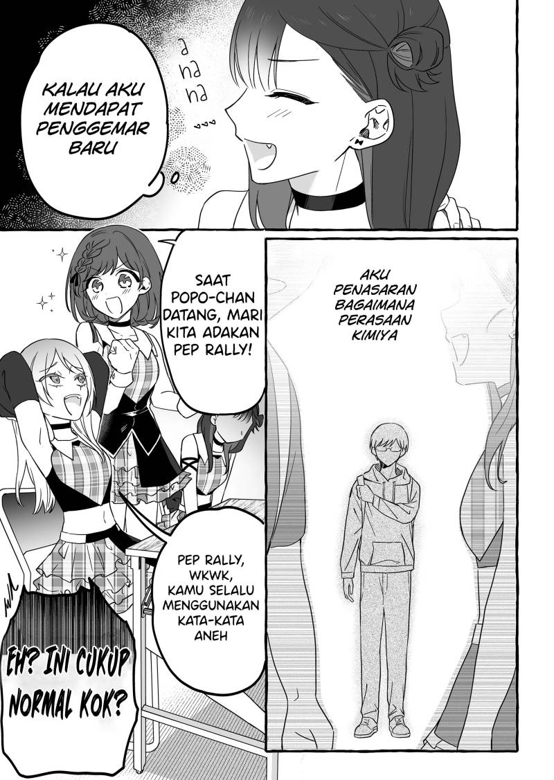 Damedol to Sekai ni Hitori Dake no Fan (Serialization) Chapter 08 Gambar 11