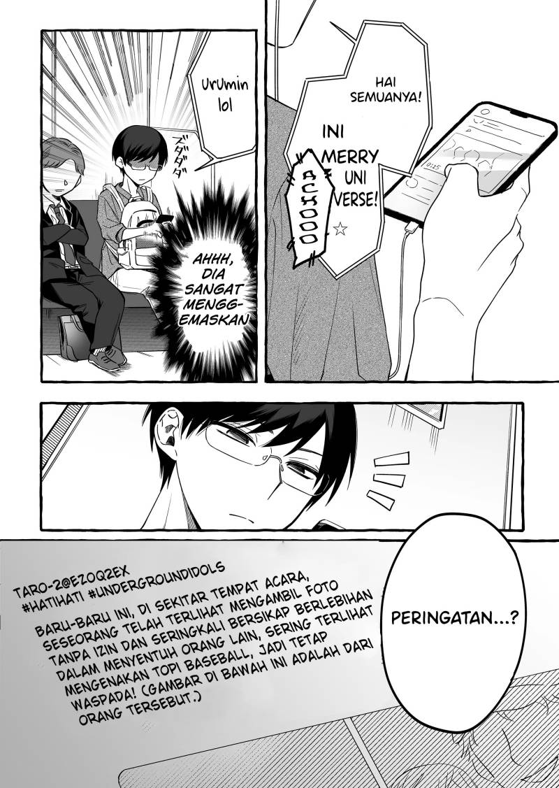 Manga Damedol to Sekai ni Hitori Dake no Fan (Serialization) Chapter 08 gambar nomor 2