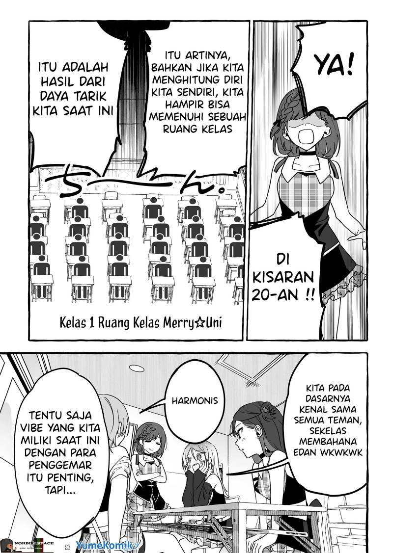 Damedol to Sekai ni Hitori Dake no Fan (Serialization) Chapter 08 Gambar 6