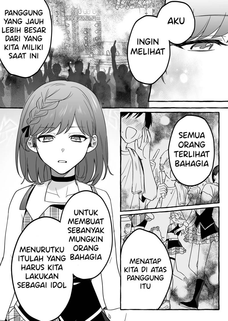 Damedol to Sekai ni Hitori Dake no Fan (Serialization) Chapter 08 Gambar 7