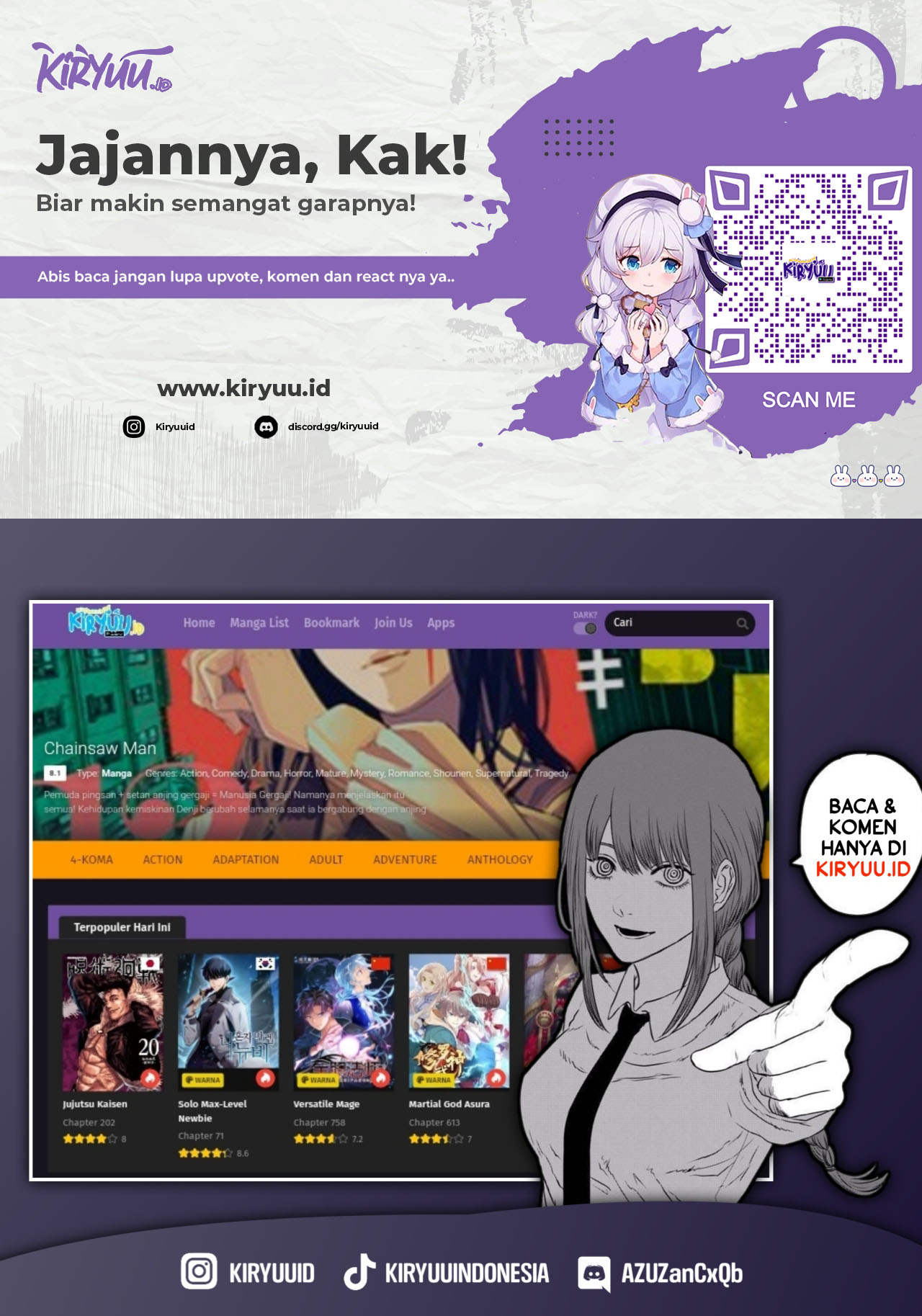 Chichi wa Eiyuu, Haha wa Seirei, Musume no Watashi wa Tenseisha Chapter 50.1 Gambar 31