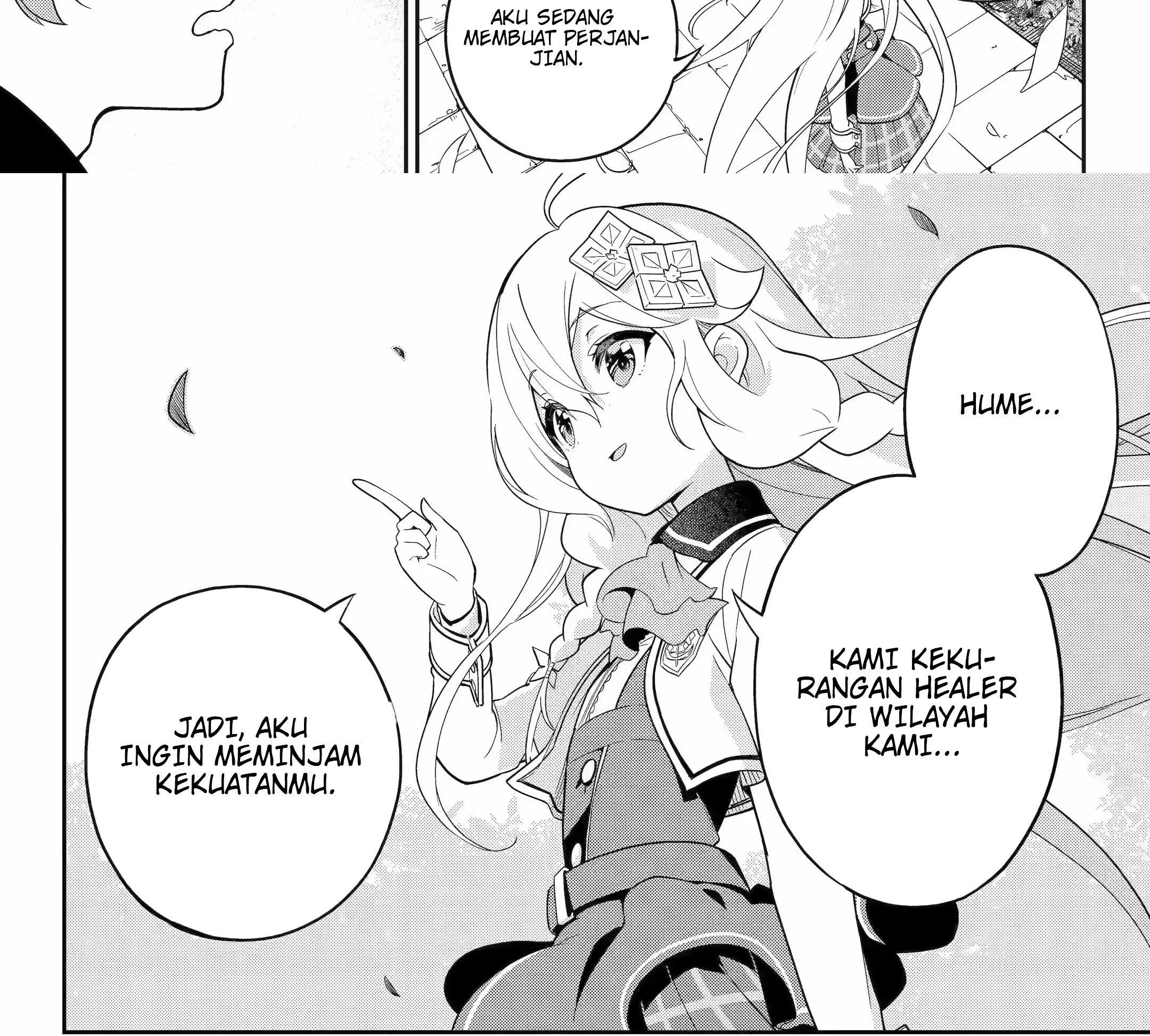 Chichi wa Eiyuu, Haha wa Seirei, Musume no Watashi wa Tenseisha Chapter 50.1 Gambar 6