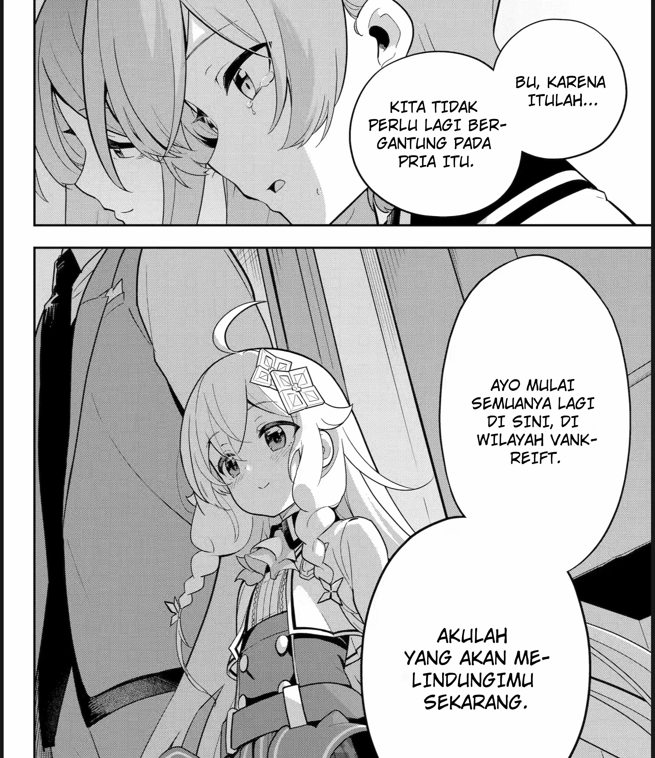 Chichi wa Eiyuu, Haha wa Seirei, Musume no Watashi wa Tenseisha Chapter 50.2 Gambar 25