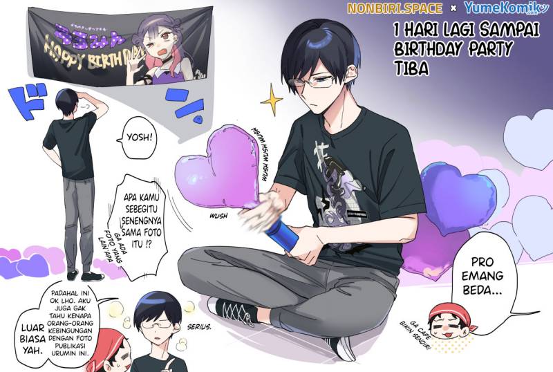 Damedol to Sekai ni Hitori Dake no Fan (Serialization) Chapter 08.5 Gambar 3