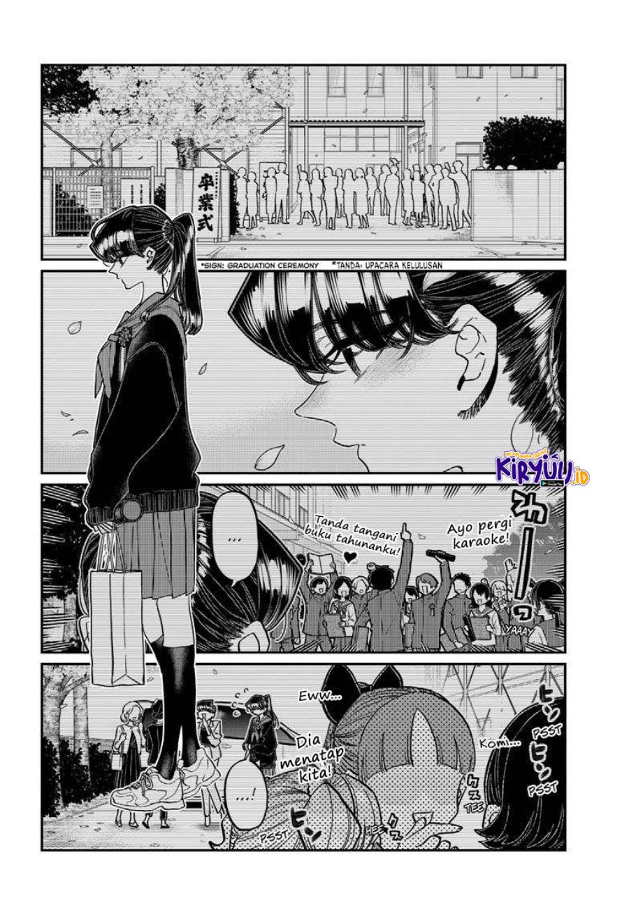 Komi-san wa Komyushou Desu Chapter 418 Gambar 3