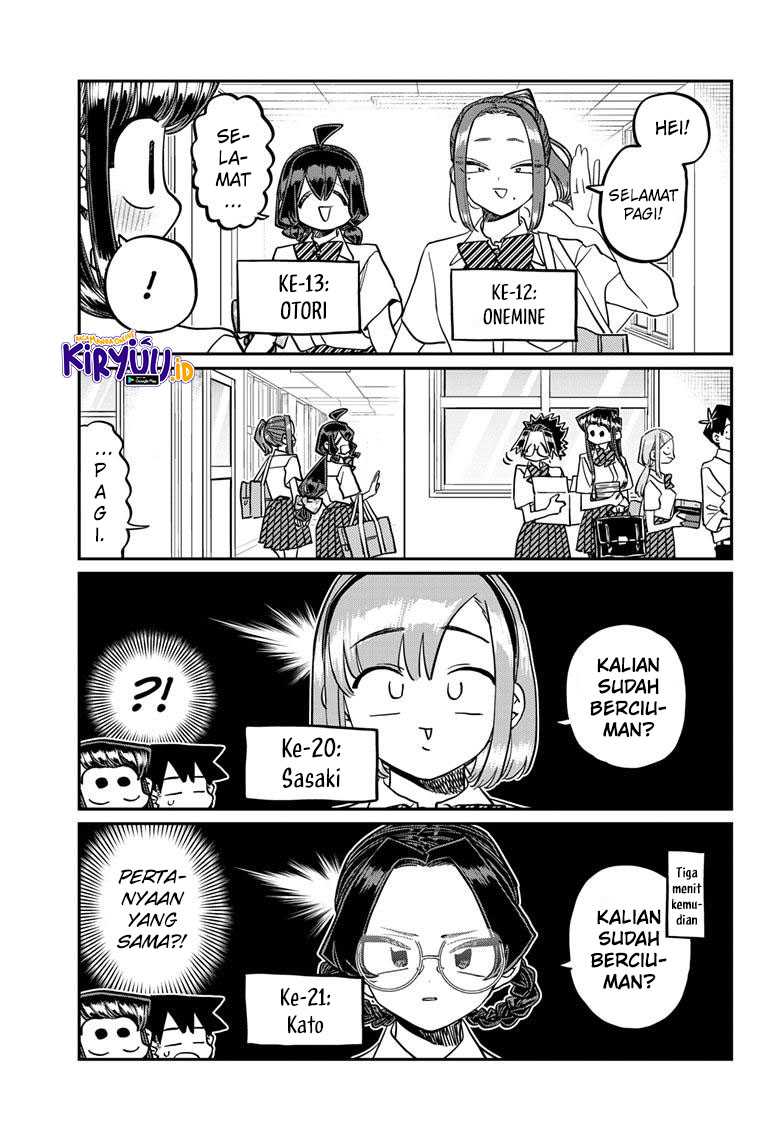 Komi-san wa Komyushou Desu Chapter 416 Gambar 4