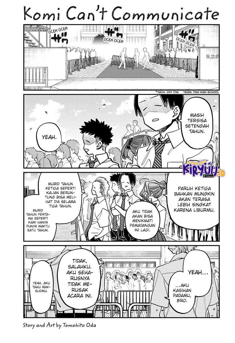 Manga Komi-san wa Komyushou Desu Chapter 415 gambar nomor 2