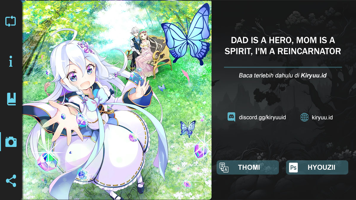 Komik Chichi wa Eiyuu, Haha wa Seirei, Musume no Watashi wa Tenseisha Chapter 41 gambar nomor 1