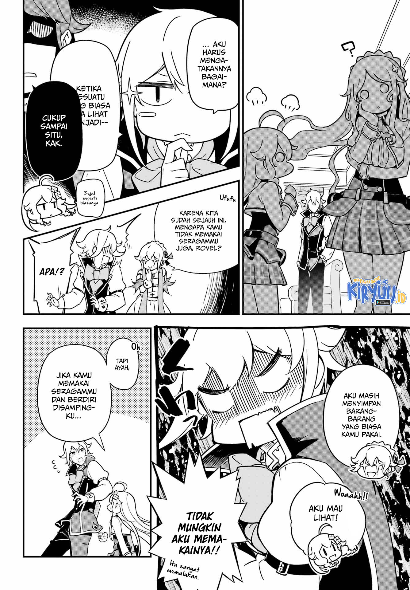 Chichi wa Eiyuu, Haha wa Seirei, Musume no Watashi wa Tenseisha Chapter 41 Gambar 10