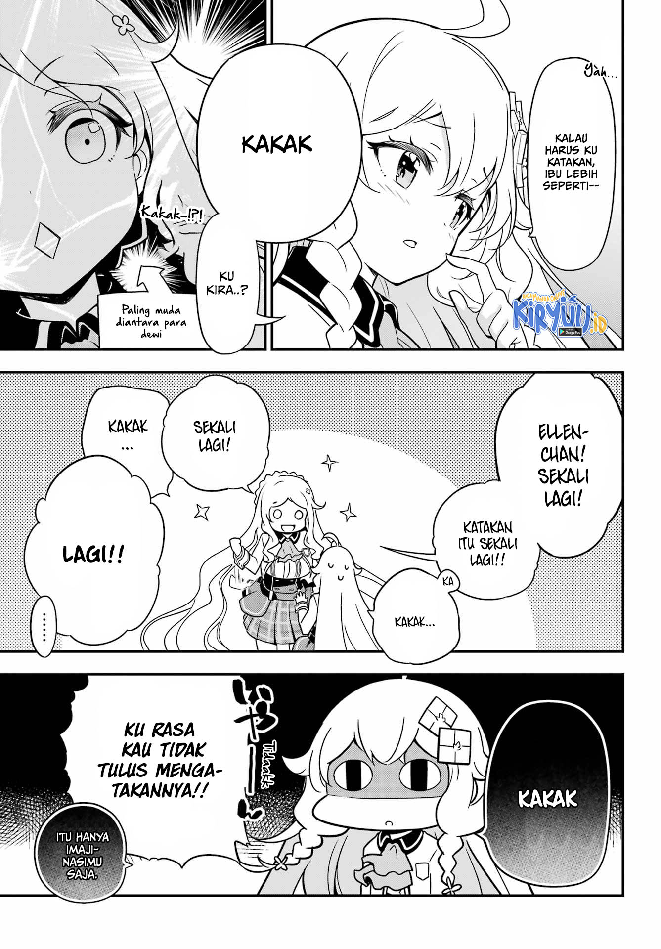 Chichi wa Eiyuu, Haha wa Seirei, Musume no Watashi wa Tenseisha Chapter 41 Gambar 13