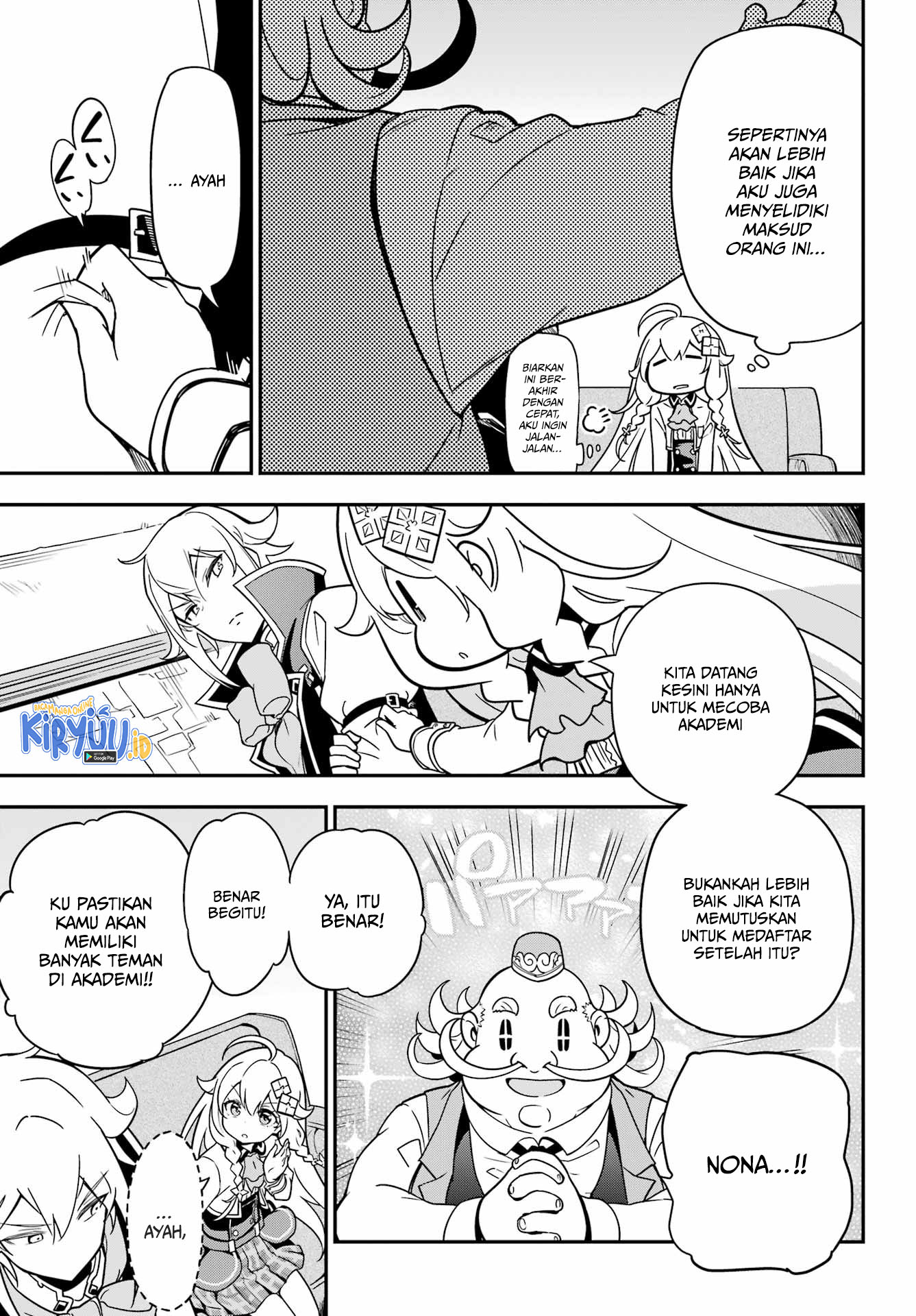 Chichi wa Eiyuu, Haha wa Seirei, Musume no Watashi wa Tenseisha Chapter 41 Gambar 24
