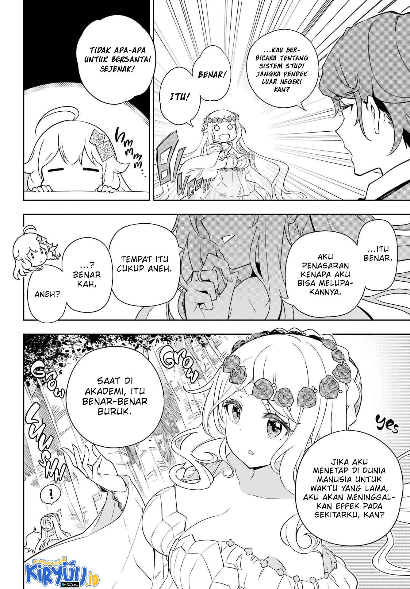 Chichi wa Eiyuu, Haha wa Seirei, Musume no Watashi wa Tenseisha Chapter 40 Gambar 15