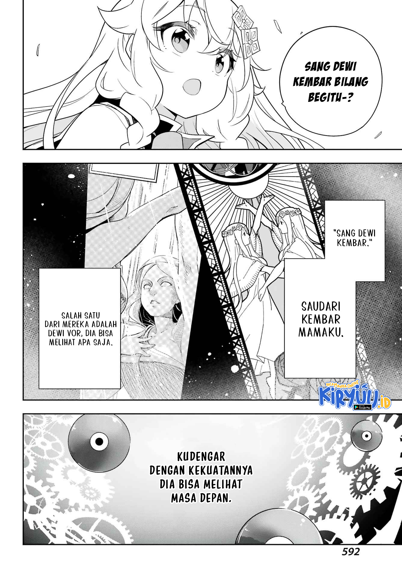 Chichi wa Eiyuu, Haha wa Seirei, Musume no Watashi wa Tenseisha Chapter 40 Gambar 17