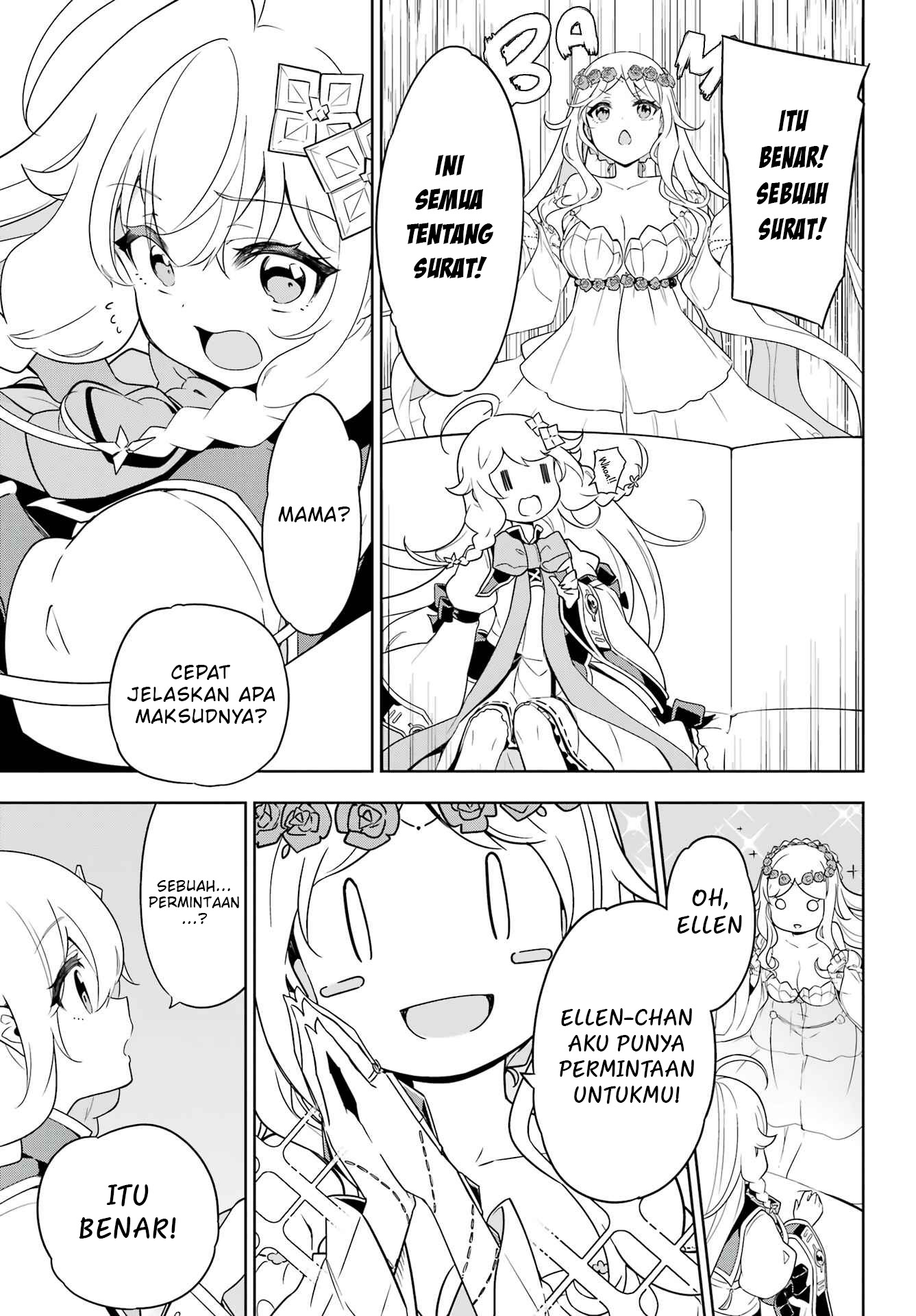 Chichi wa Eiyuu, Haha wa Seirei, Musume no Watashi wa Tenseisha Chapter 40 Gambar 10