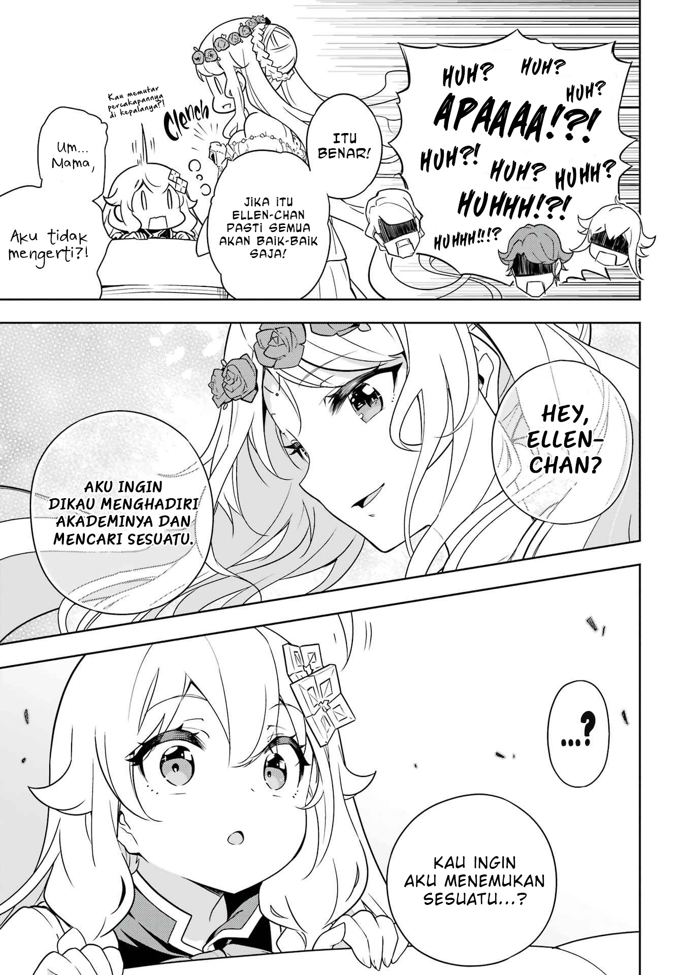 Chichi wa Eiyuu, Haha wa Seirei, Musume no Watashi wa Tenseisha Chapter 40 Gambar 12