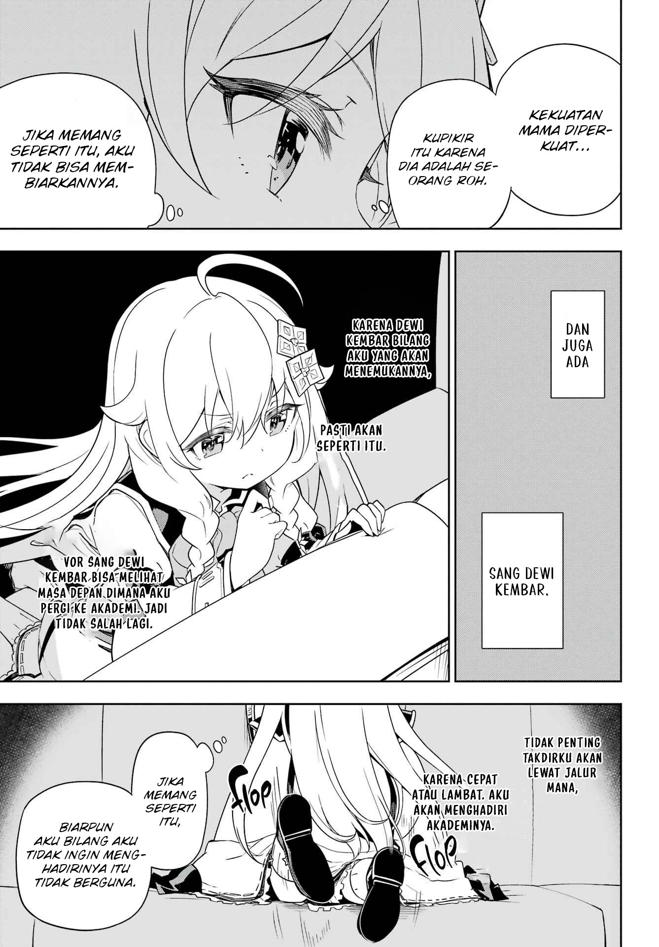 Chichi wa Eiyuu, Haha wa Seirei, Musume no Watashi wa Tenseisha Chapter 40 Gambar 20