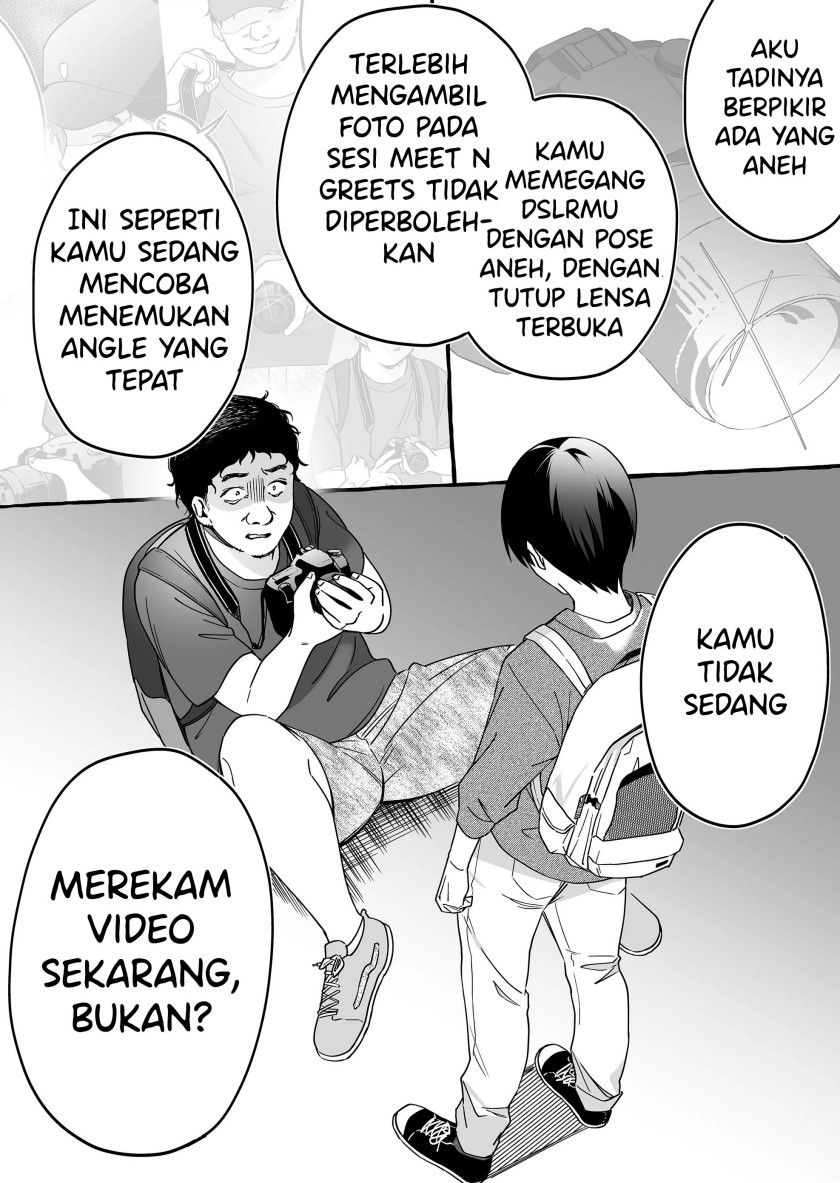 Damedol to Sekai ni Hitori Dake no Fan (Serialization) Chapter 10 Gambar 10