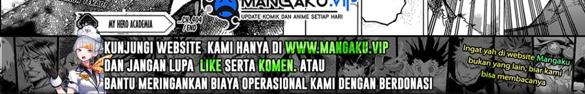 Boku no Hero Academia Chapter 404 Gambar 7