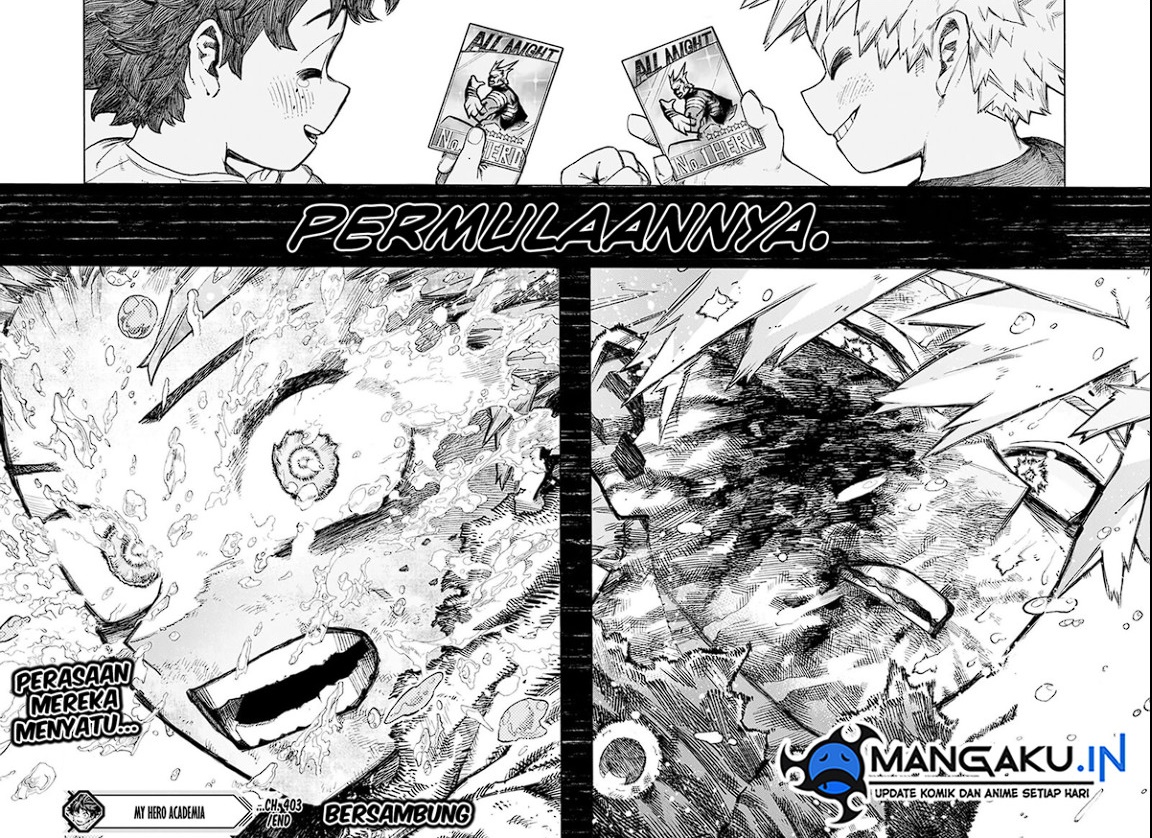 Boku no Hero Academia Chapter 403 Gambar 10