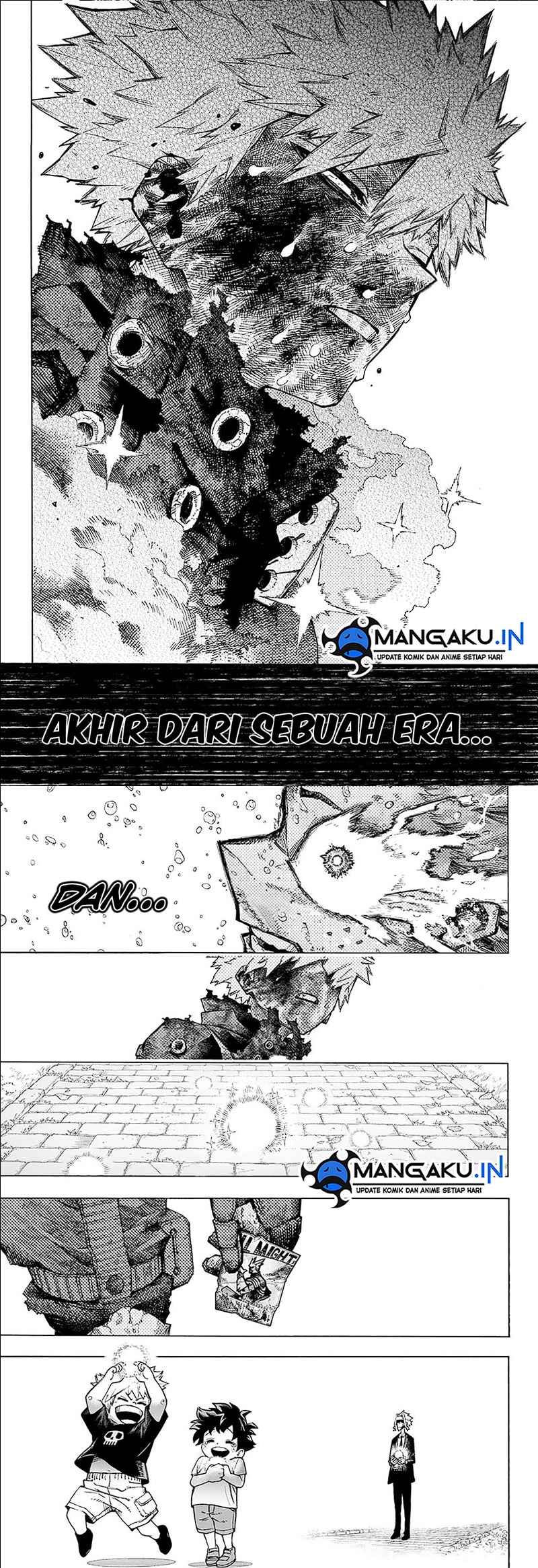 Boku no Hero Academia Chapter 403 Gambar 9