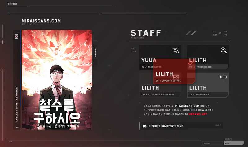 Komik Cheolsu Saves the World Chapter 24 gambar nomor 1