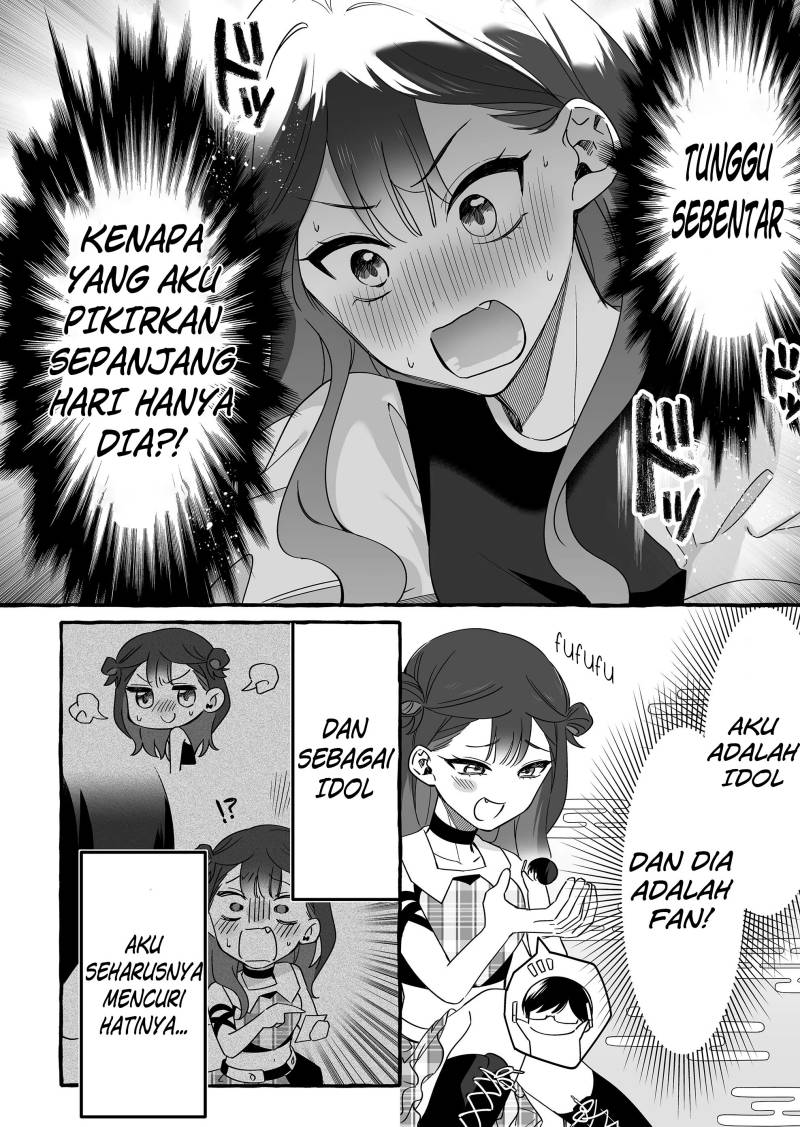 Damedol to Sekai ni Hitori Dake no Fan (Serialization) Chapter 11 Gambar 8