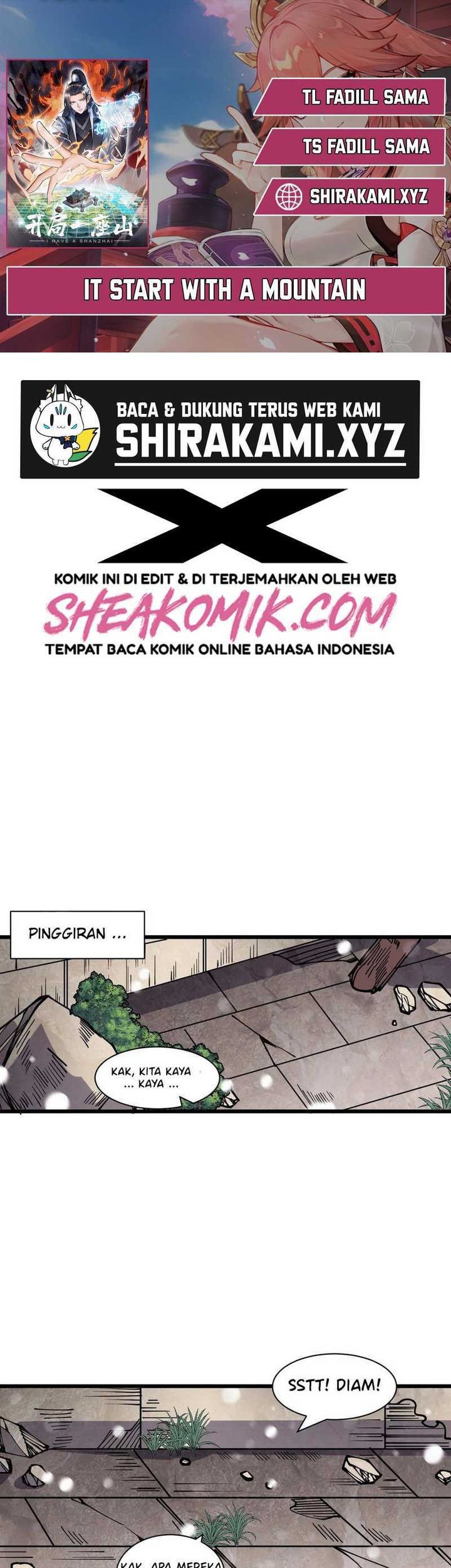 Komik It Starts With A Mountain Chapter 442 gambar nomor 1