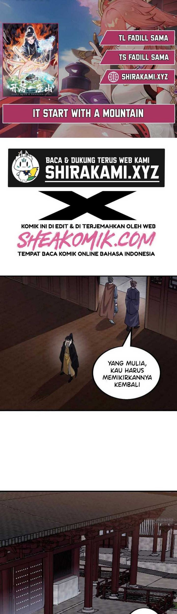 Komik It Starts With A Mountain Chapter 423 gambar nomor 1