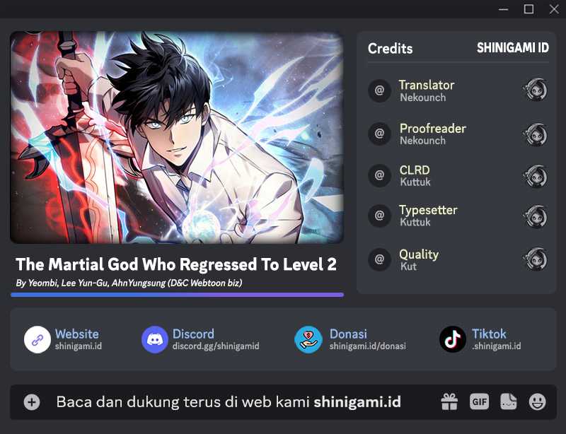 Komik Martial God Regressed to Level 2 Chapter 31 gambar nomor 1