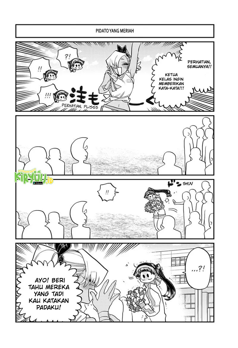 Komi-san wa Komyushou Desu Chapter 429 Gambar 11
