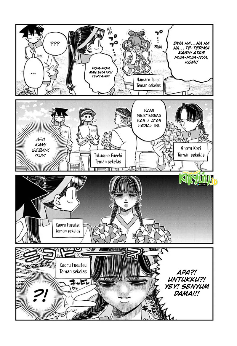 Komi-san wa Komyushou Desu Chapter 429 Gambar 9