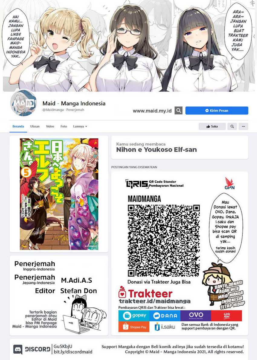 Manga Nihon e Youkoso Elf-san Chapter 34 gambar nomor 2