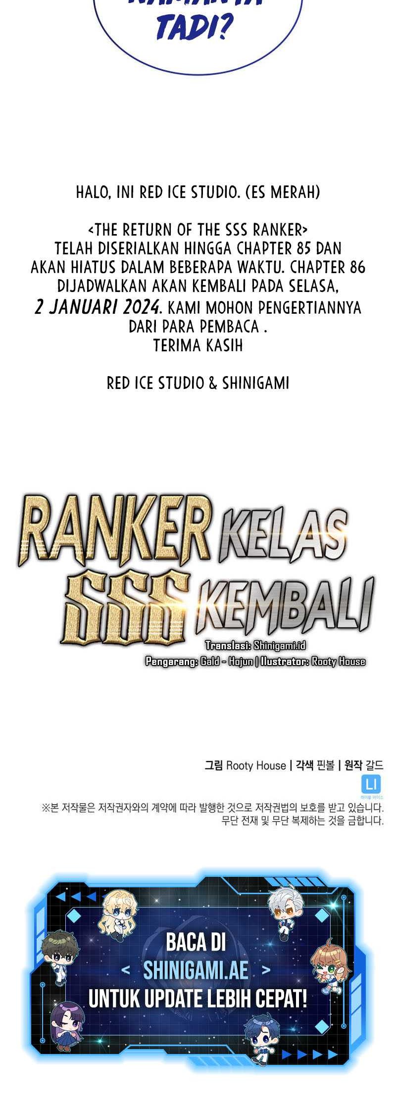 Return of the SSS-Class Ranker Chapter 85 Gambar 95