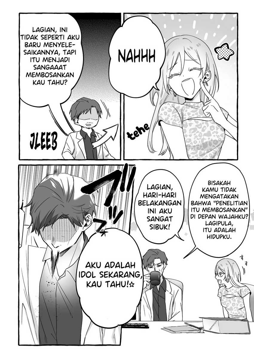 Damedol to Sekai ni Hitori Dake no Fan (Serialization) Chapter 14 Gambar 10