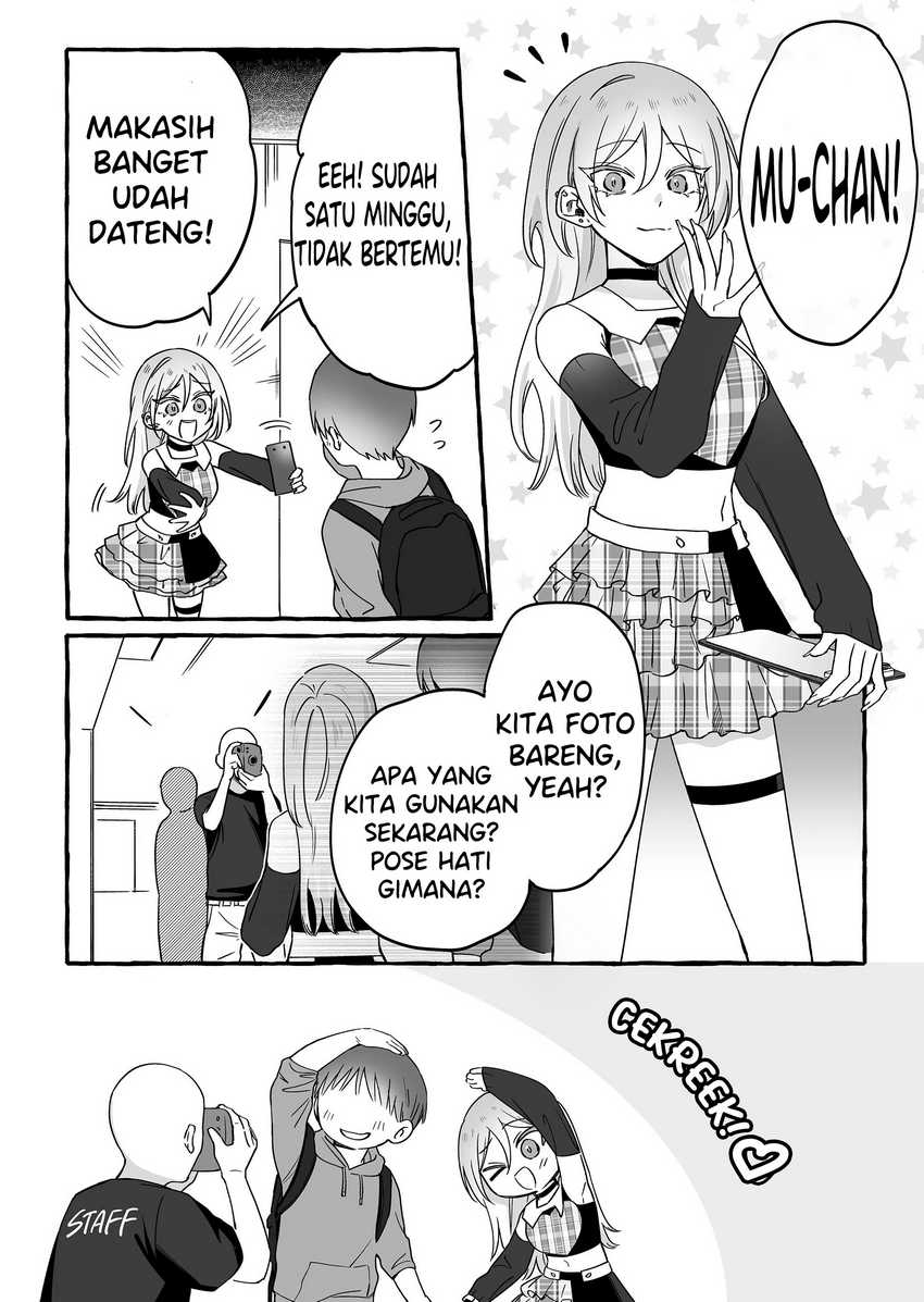 Manga Damedol to Sekai ni Hitori Dake no Fan (Serialization) Chapter 14 gambar nomor 2