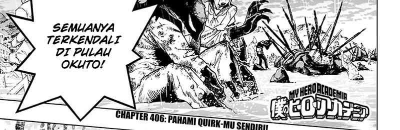 Boku no Hero Academia Chapter 406 Gambar 4