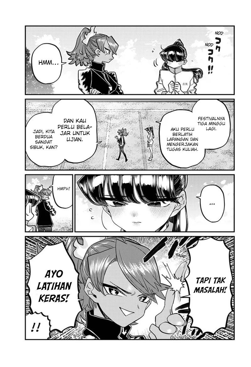 Komi-san wa Komyushou Desu Chapter 431 Gambar 6