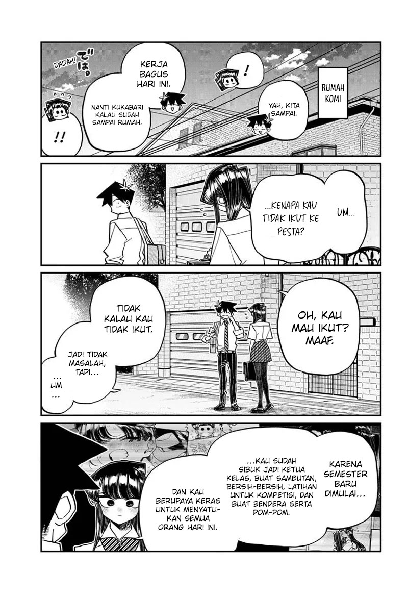 Komi-san wa Komyushou Desu Chapter 432 Gambar 14