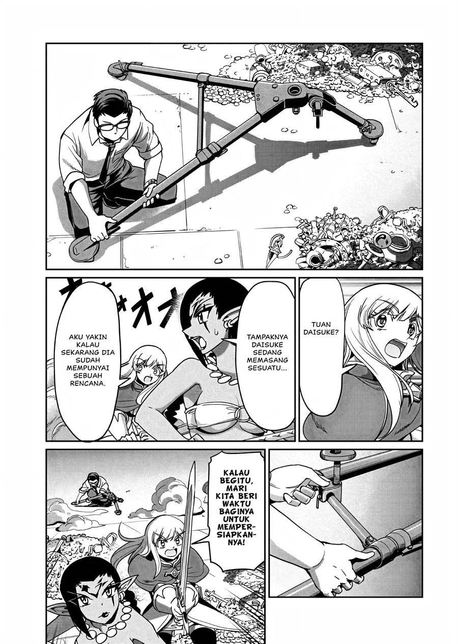 Isekai Shoukan Oji-san no Juumusou Life – Sabage Suki Salaryman wa Kaisha Owari ni Isekai e Chokki suru Chapter 17 Gambar 20