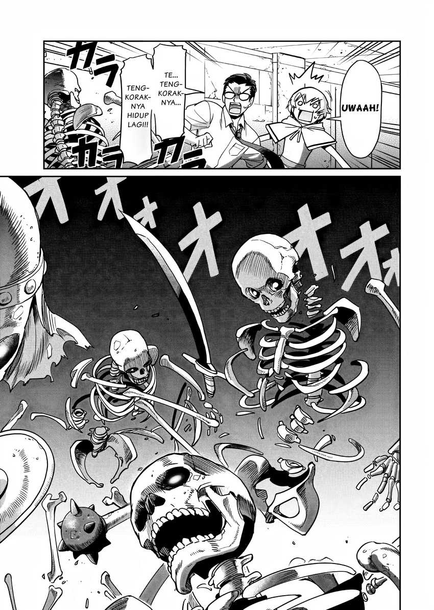 Isekai Shoukan Oji-san no Juumusou Life – Sabage Suki Salaryman wa Kaisha Owari ni Isekai e Chokki suru Chapter 13 Gambar 18