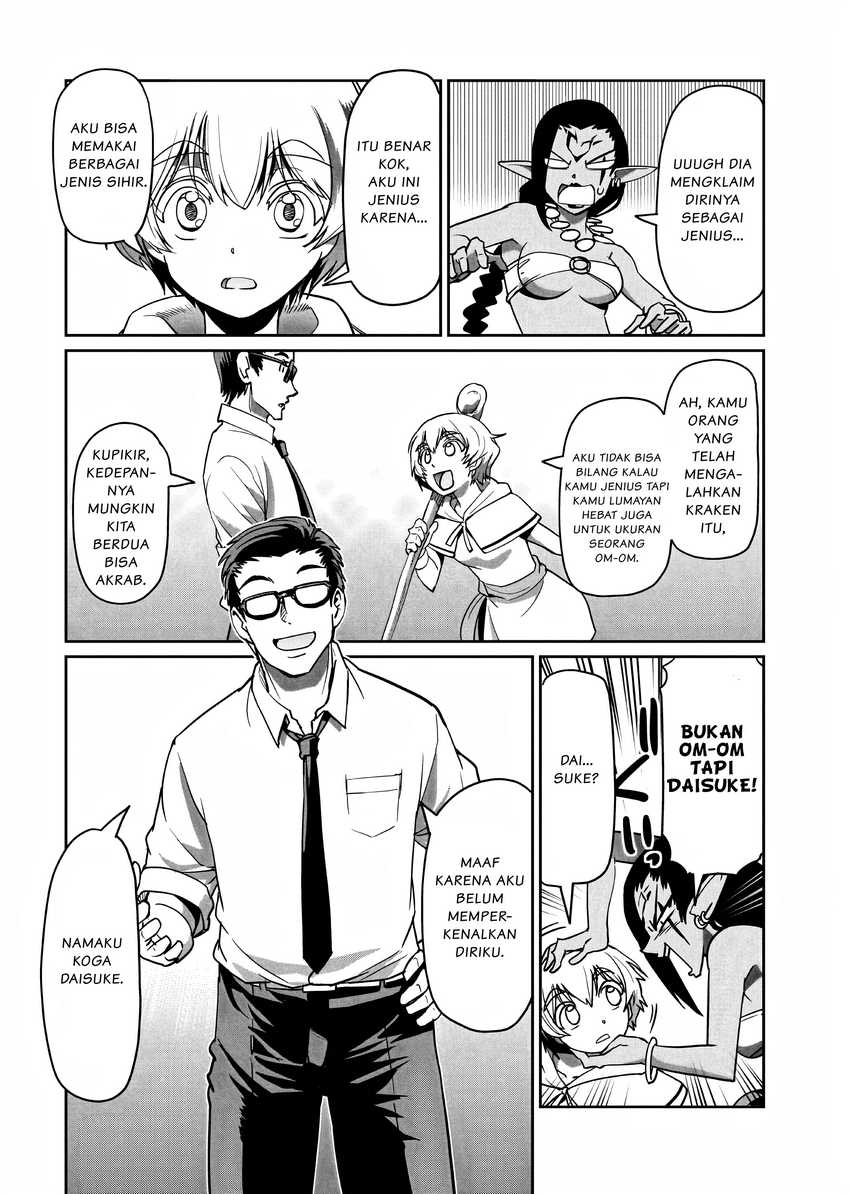 Isekai Shoukan Oji-san no Juumusou Life – Sabage Suki Salaryman wa Kaisha Owari ni Isekai e Chokki suru Chapter 13 Gambar 3