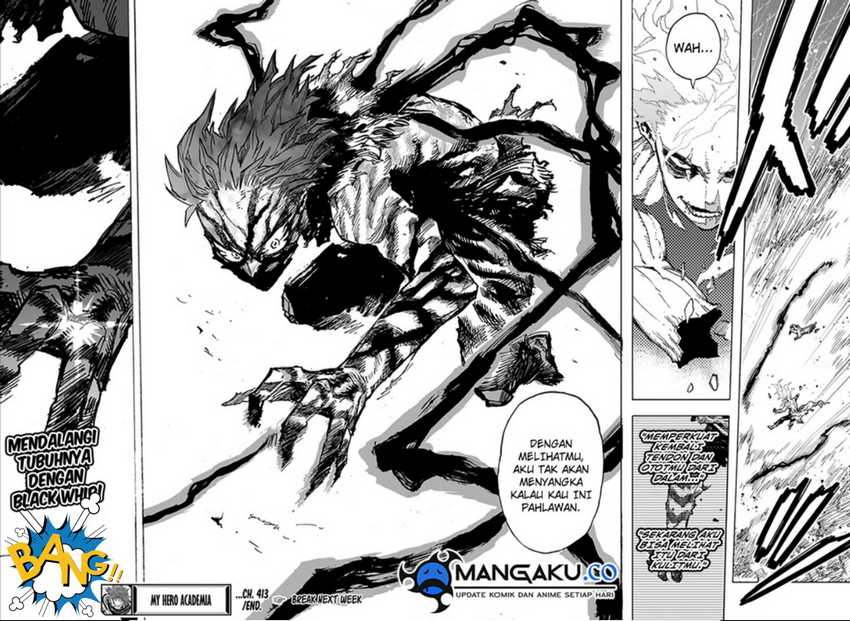 Boku no Hero Academia Chapter 413 Gambar 14