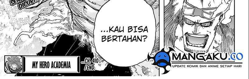 Boku no Hero Academia Chapter 410 Gambar 70