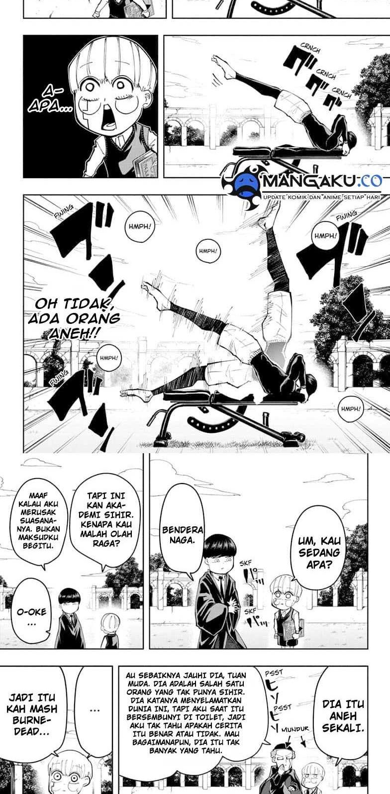 Mashle: Magic and Muscles Chapter 163.1 Gambar 4
