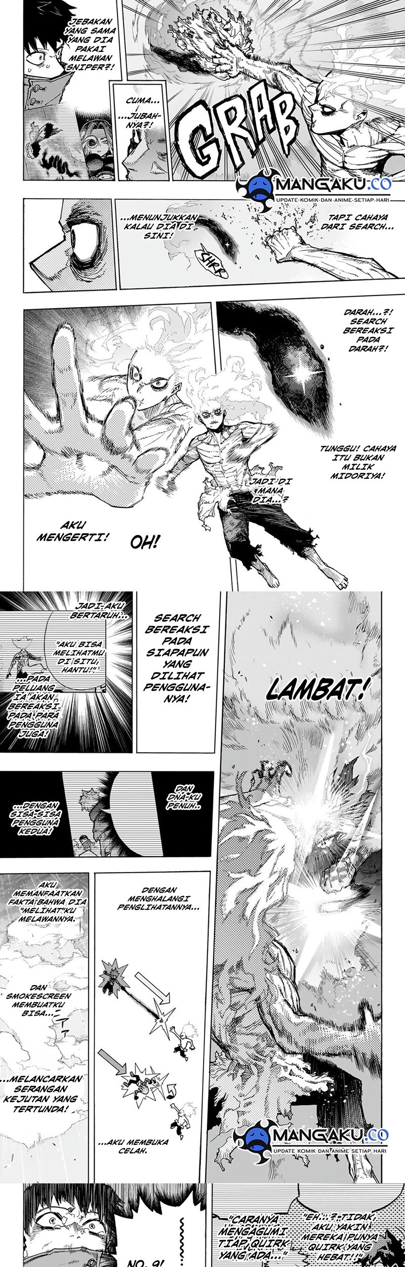 Boku no Hero Academia Chapter 414 Gambar 5