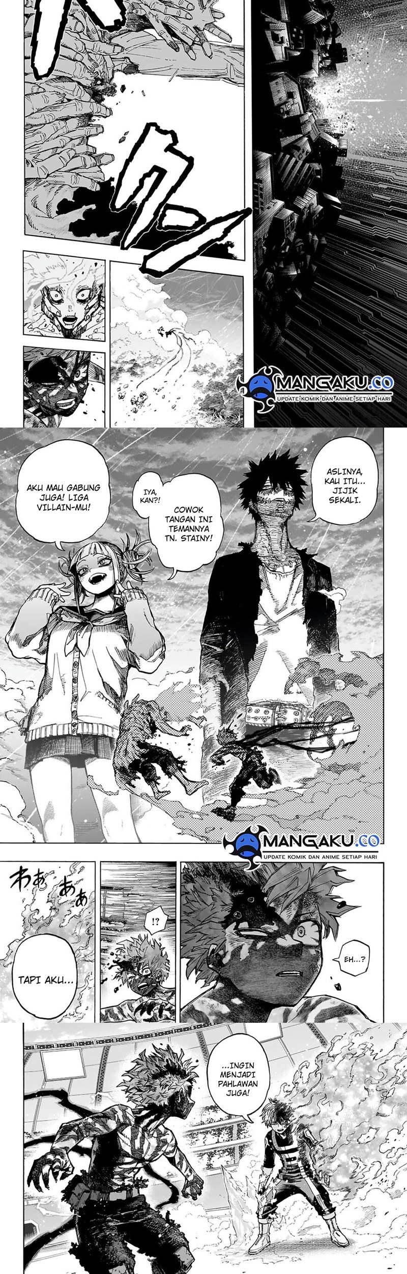 Boku no Hero Academia Chapter 414 Gambar 7